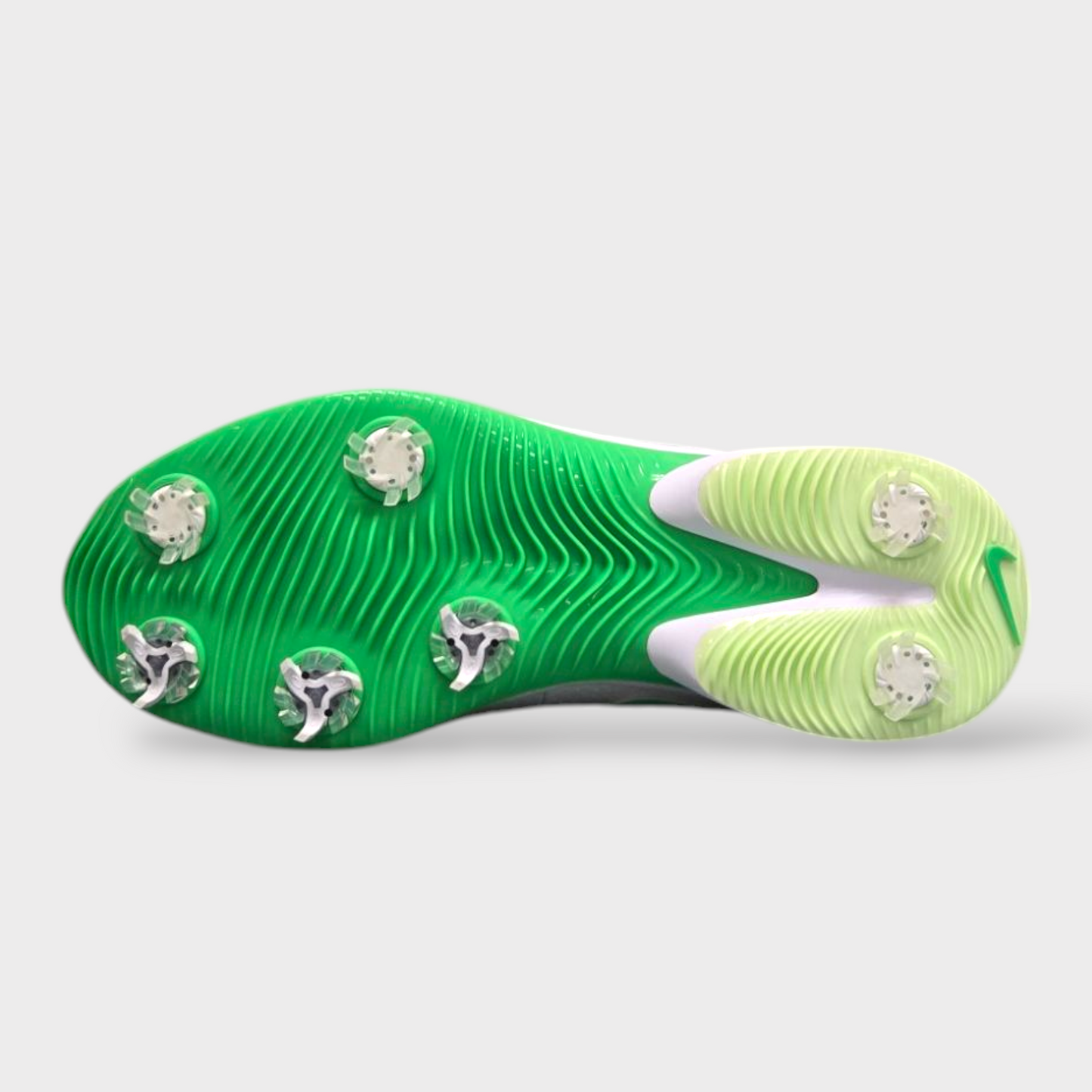 Nike Golf Men's Shoes Spiked Air Zoom Victory Tour 3 (White/Green) - US 9