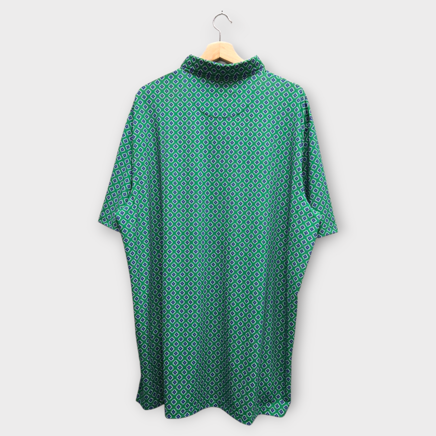 Ralph Lauren RLX Golf Men's Polo Shirt Pattern (Green/Blue) - 2X-Large