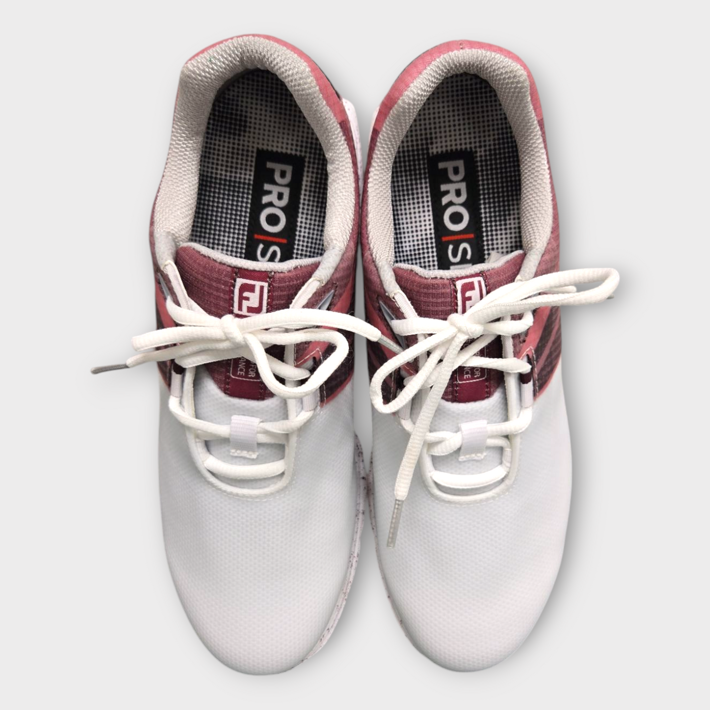 FootJoy Golf Women's Shoes Spikeless PRO/SL (White/Purple) - US 9