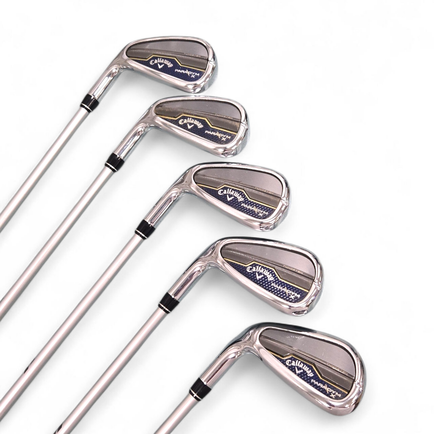 Callaway Golf Paradym X #6, 7, 8, 9 & P A-Flex Left Handed Graphite Iron Set (Pre-owned)