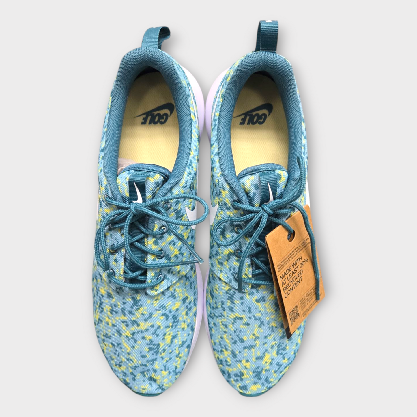 Nike Golf Men's Shoes Spikeless Roshe G Next Nature (Green/White) - US 11