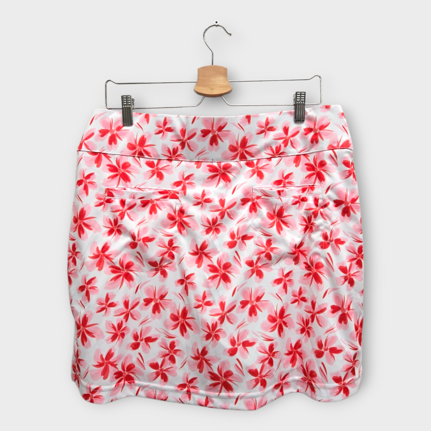 FootJoy Golf Women's Skort Performance Knit (Red/White) - Large