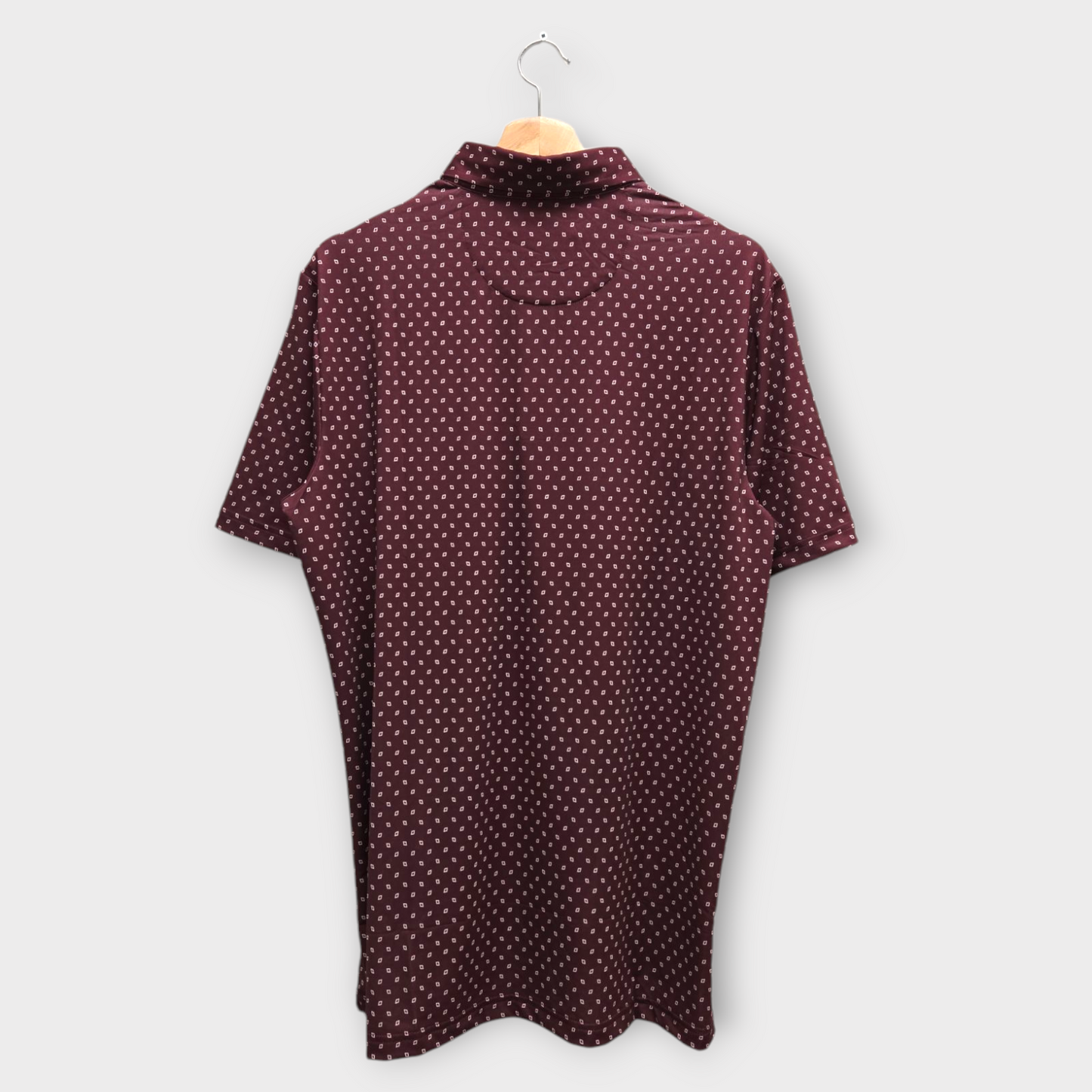 Ralph Lauren RLX Golf Men's Polo Shirt Pattern (Purple) - Medium