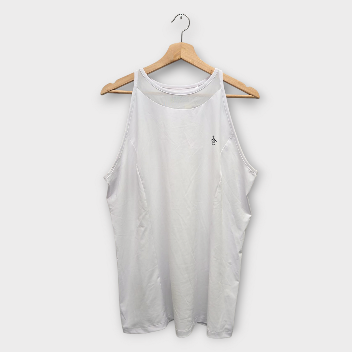 Original Penguin Tennis Women's Tank Top Solid (White) - X-Large