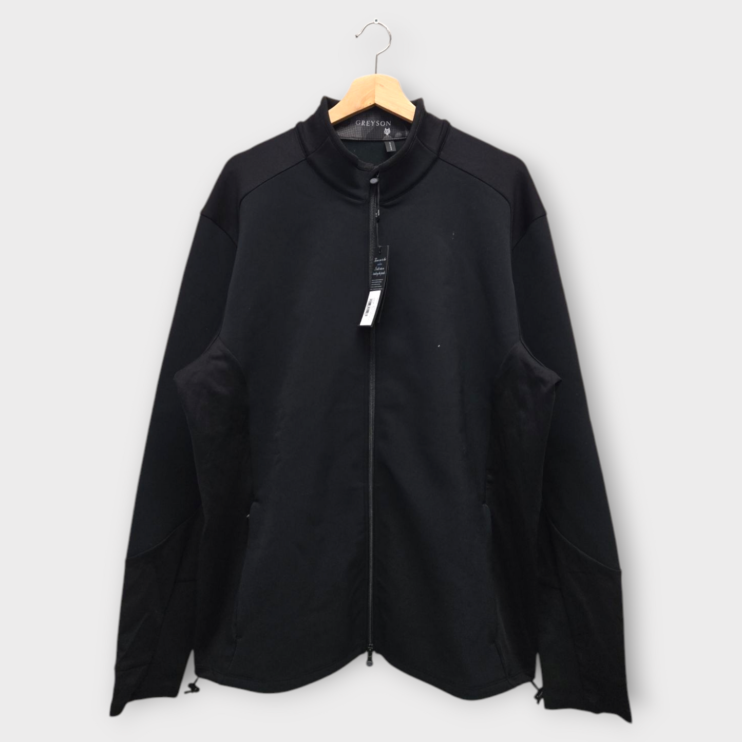 Greyson Men's Golf Jacket Sequoia Sport (Black) - 2X-Large