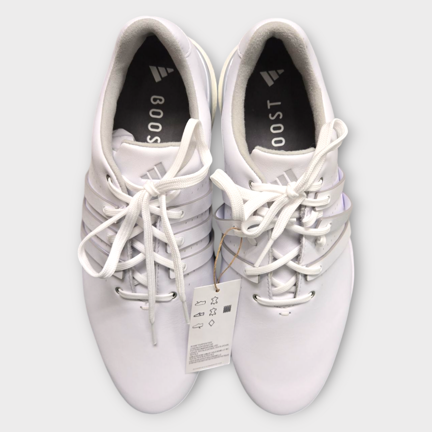Adidas Golf Men's Shoes Spiked Tour 360 2024 (White/Gray) - US 11