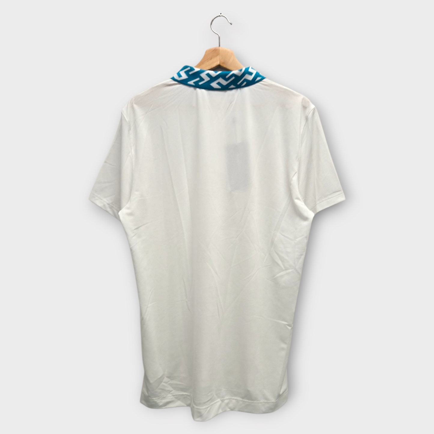 J.Lindeberg Golf Men's Polo Shirt Karter Regular Fit (White) - Large