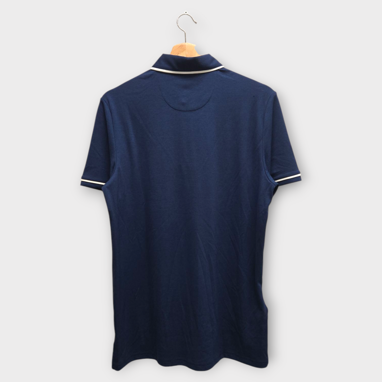 Original Penguin Golf Men's Polo Shirt Performance Earl (Navy/White) - Small