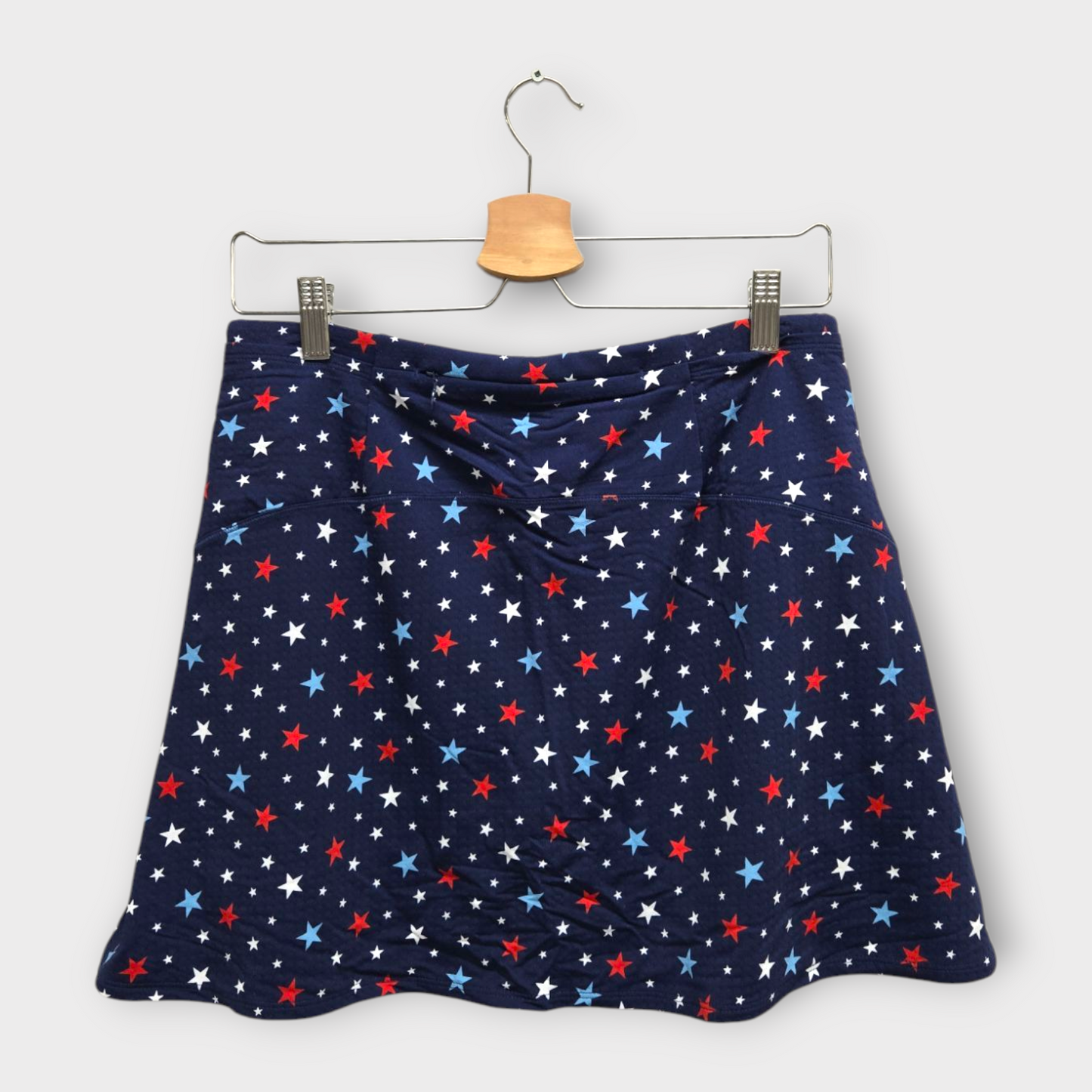 IBKUL Golf Women's Skort Star Print (Navy/White/Red) - Small