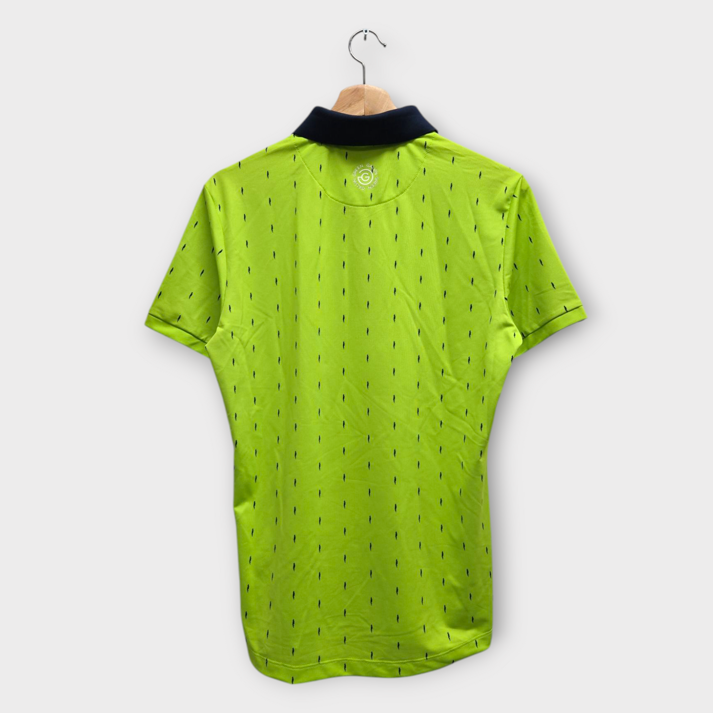 Galvin Green Golf Men's Polo Shirt Mayson (Green/Navy) - Small