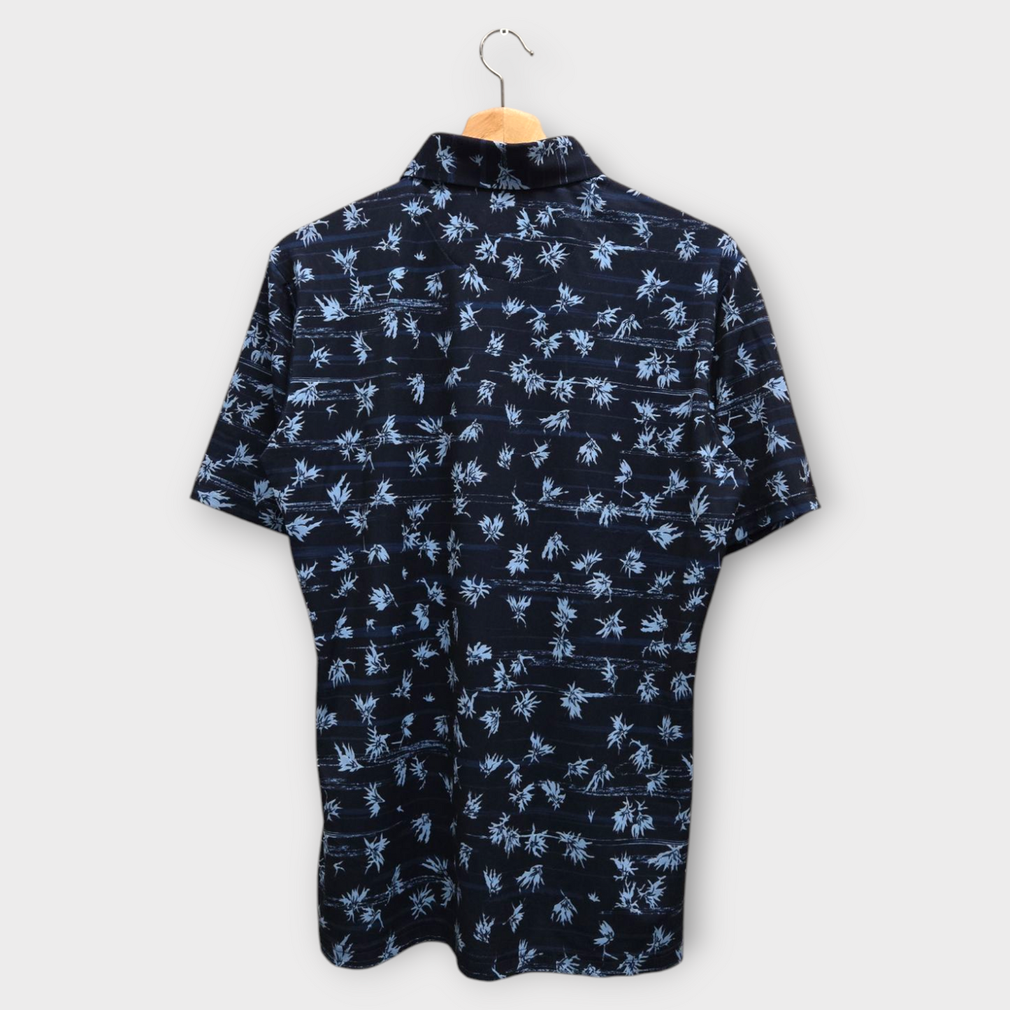 Galvin Green Golf Men's Polo Shirt Malik (Navy/Blue) - Small