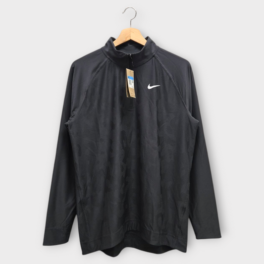 Nike Golf Men's Pullover Tour Dri-FIT ADV 1/2-Zip (Gray) - Medium