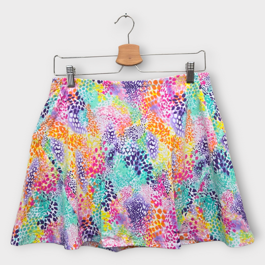 IBKUL Golf Women's Skort Print (Multicolor) - Small