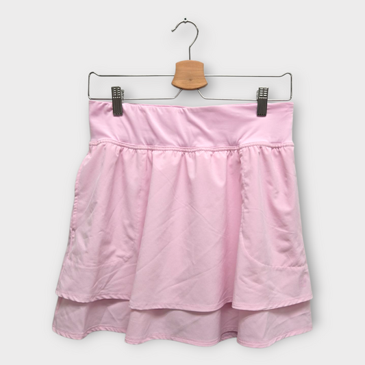 FootJoy Golf Women's Skort Lightweight Woven (Pink) - Medium