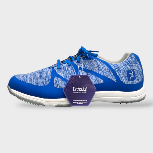 FootJoy Golf Women's Shoes Spikeless Leisure (Blue/White) - US 9.5
