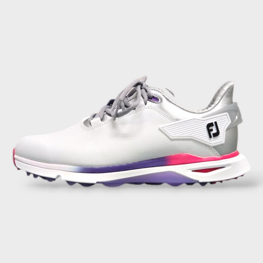 FootJoy Golf Women's Shoes Spikeless PRO/SLX (White/Purple) - US 9