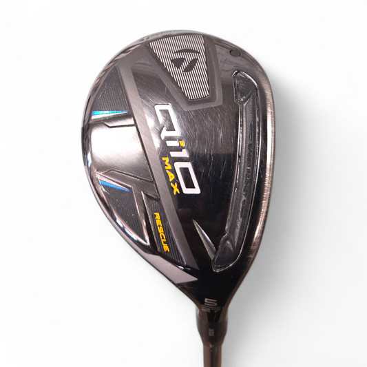 TaylorMade Golf Qi10 Max Rescue #5 27° A-Flex Right Handed Hybrid (Pre-owned)