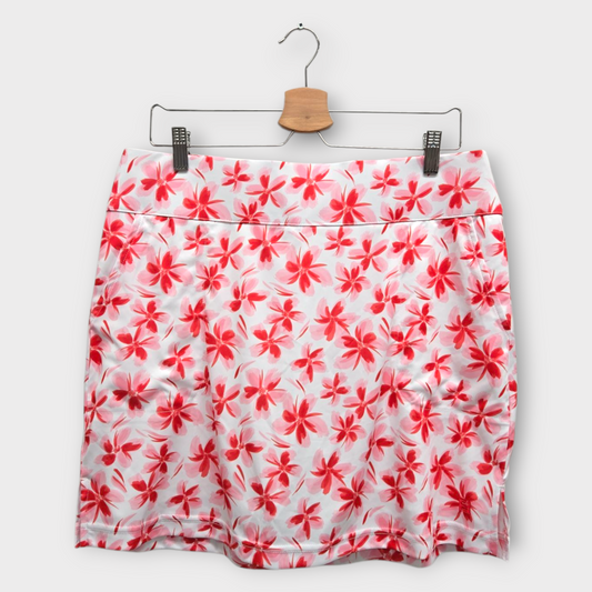 FootJoy Golf Women's Skort Performance Knit (Red/White) - Large