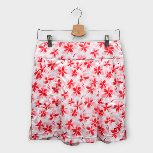 FootJoy Golf Women's Skort Performance Knit (Red/White) - Small