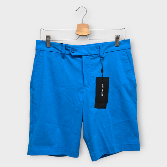 J.Lindeberg Golf Men's Shorts Vent Solid (Blue) - 30W