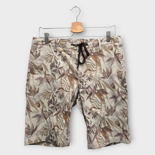 Alberto Golf Men's Shorts Jump-K Slim Fit (Brown) - 32W