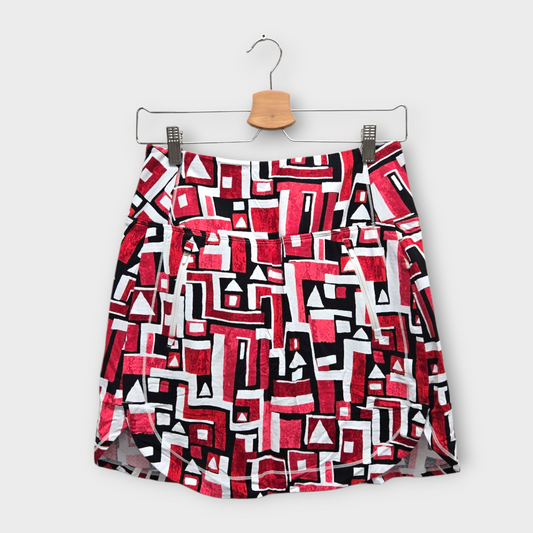 IBKUL Golf Women's Skort Print (Multicolor) - Small