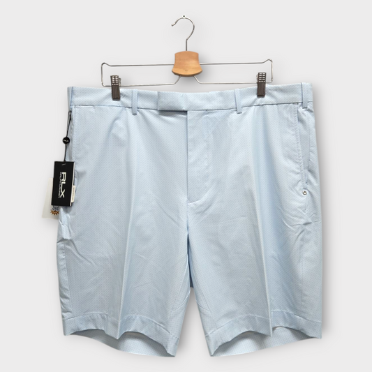 Ralph Lauren RLX Golf Men's Shorts Tailored Fit Pattern (Blue/White) - US 40