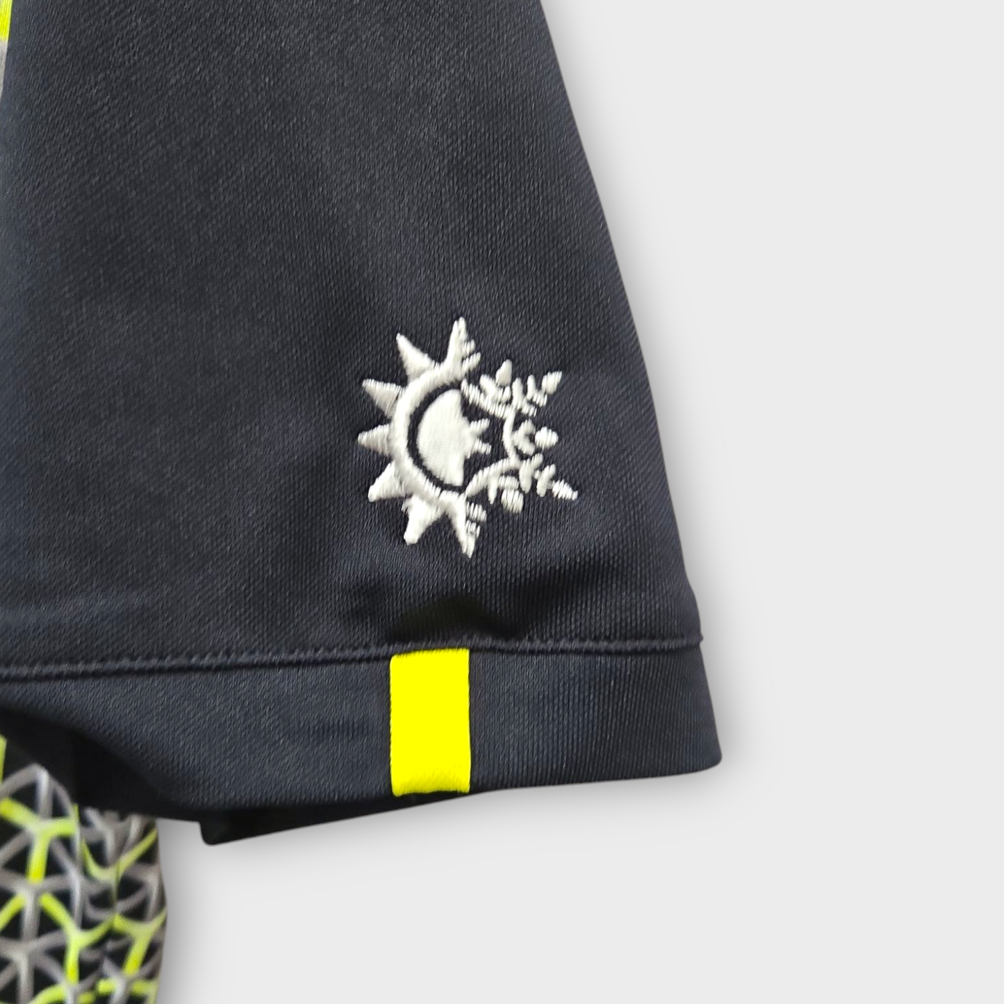 Galvin Green Golf Polo Shirt Men's Mio w/Logo (Black/Lime) - Small
